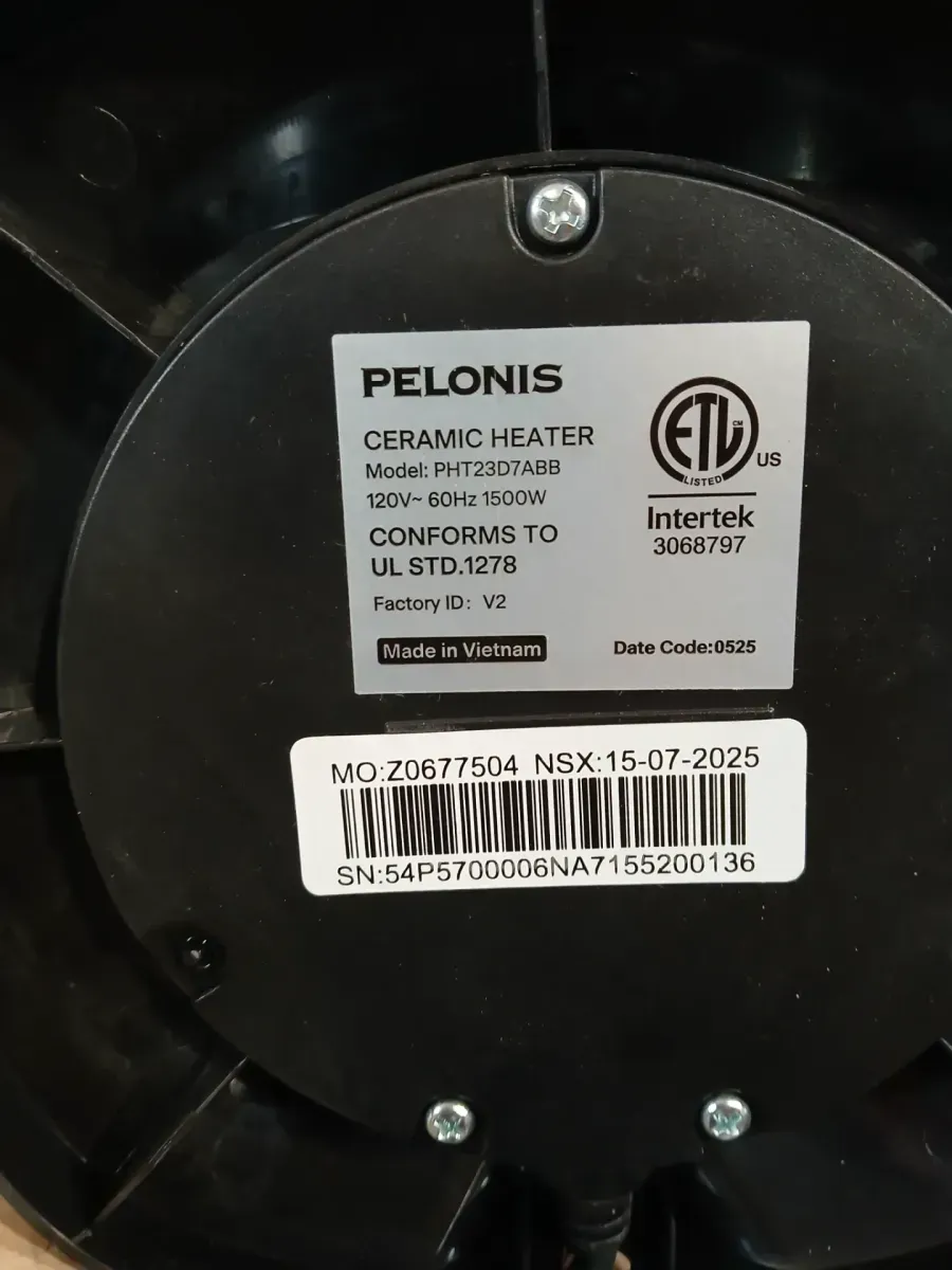 1500-Watt 23 in. Indoor Electric Tower Ceramic Fan Space Heater with Remote Control - image 6