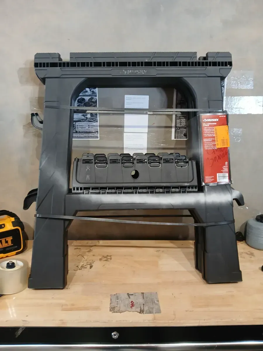 28 in. W x 31 in. H Folding Sawhorse (2-Pack) - image 3