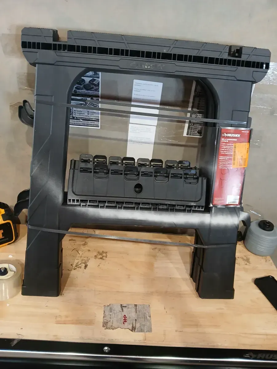 28 in. W x 31 in. H Folding Sawhorse (2-Pack) - image 2