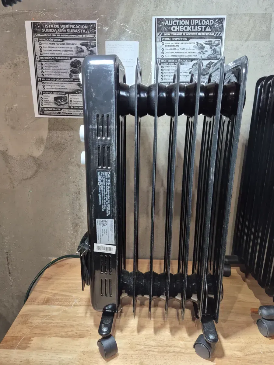 1,500-Watt Oil-Filled Radiant Electric Space Heater with Thermostat - image 4