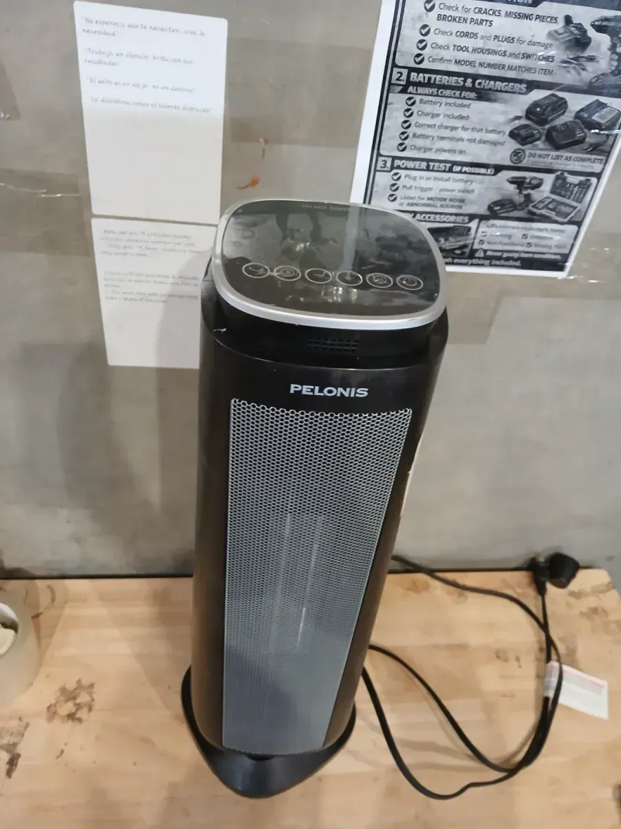 1500-Watt 18.5 in. Electric Ceramic Parabolic Space Heater with Tip-Over Safety - image 3
