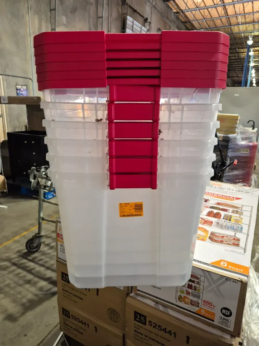 27 gal storage tote  - image 1