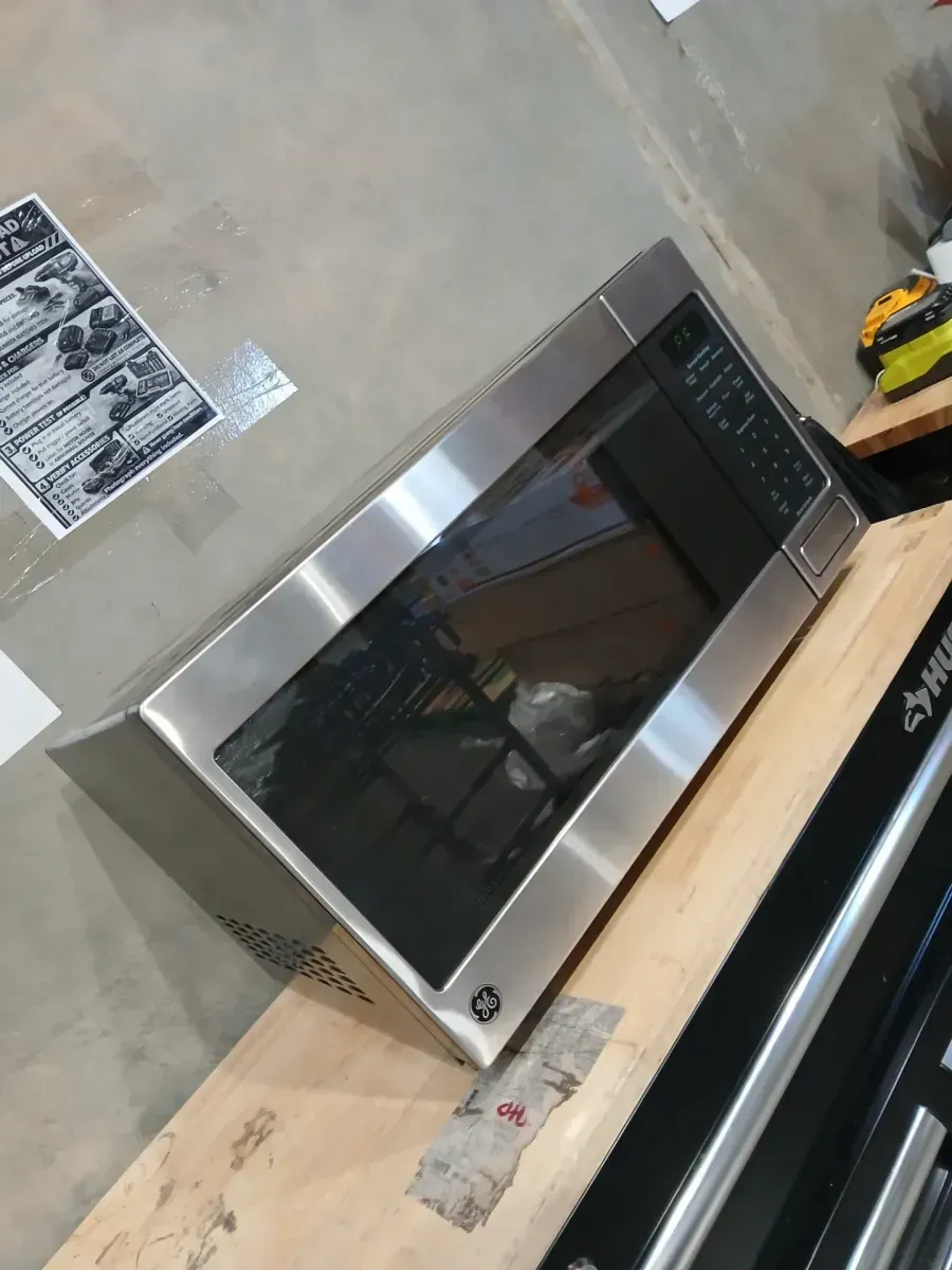 1.0 cu. ft. 1050-Watt Convection Countertop Microwave in Stainless Steel - image 2