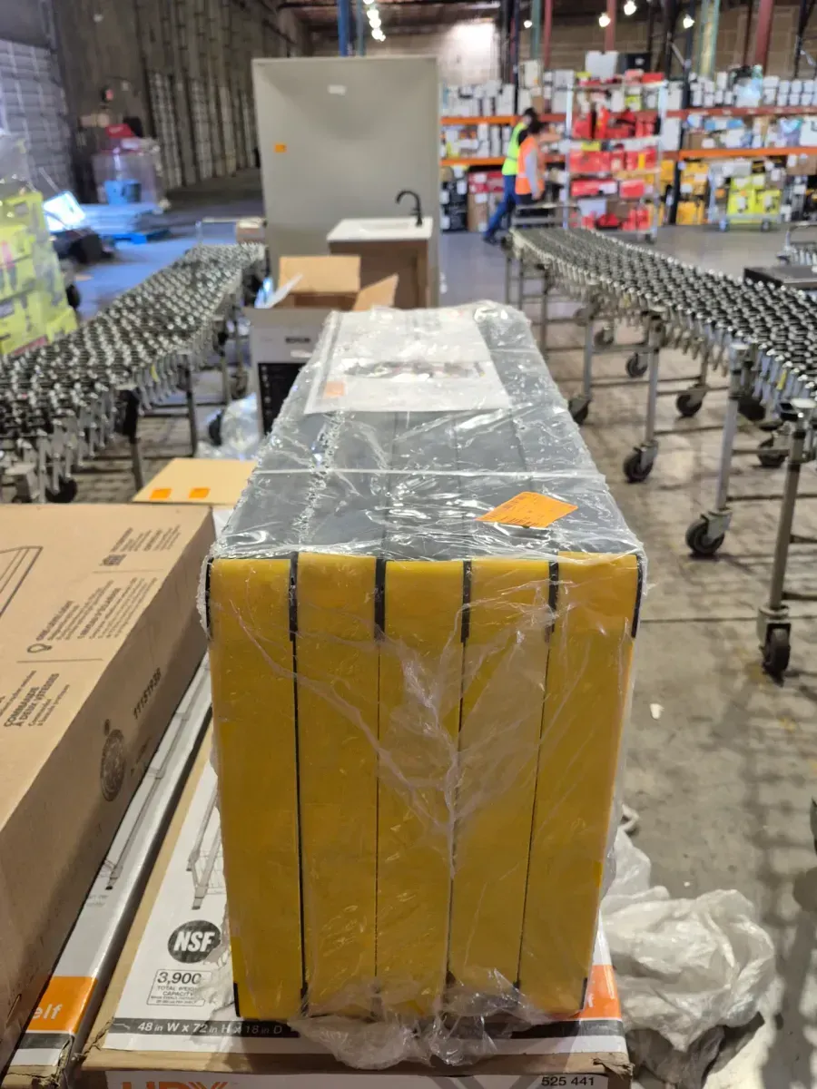 5-Tier Easy Assembly Multi-purpose Plastic Garage Storage Shelving Unit in Black (36 in. W x 74 in. H x 18 in. D) - image 5