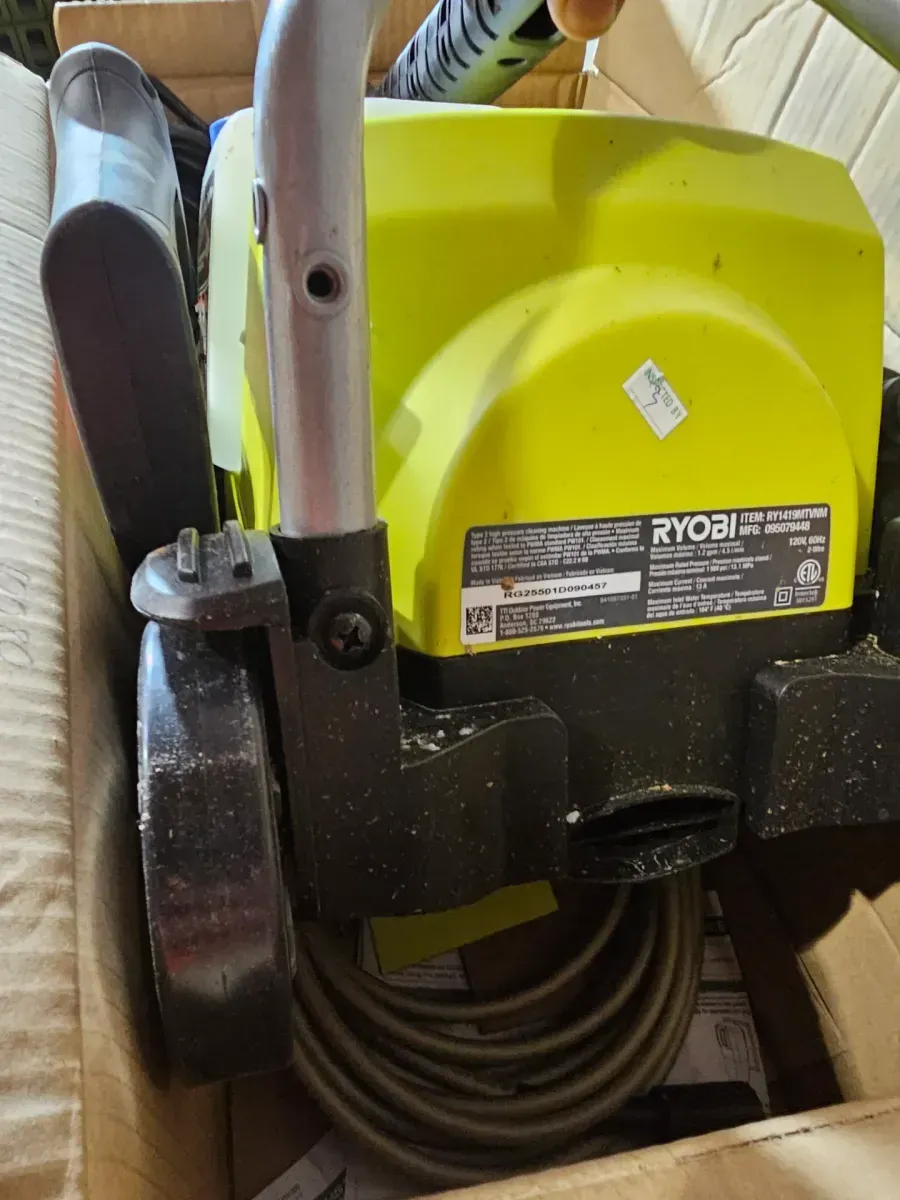 1900 PSI 1.2 GPM Cold Water Wheeled Corded Electric Pressure Washer - image 3