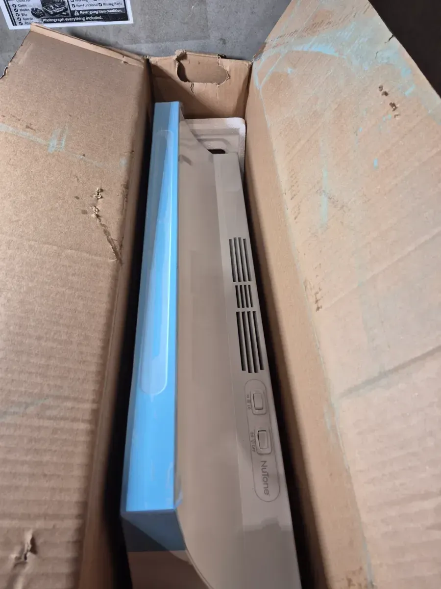 RL6200 Series 30 in. Ductless Under Cabinet Range Hood with Light in White - image 3