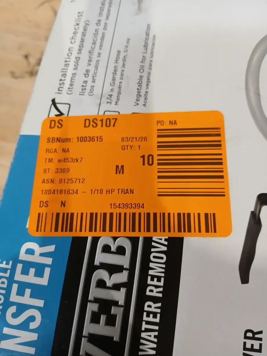 1/10 HP Non-Submersible Self-Priming Transfer Pump - image 6