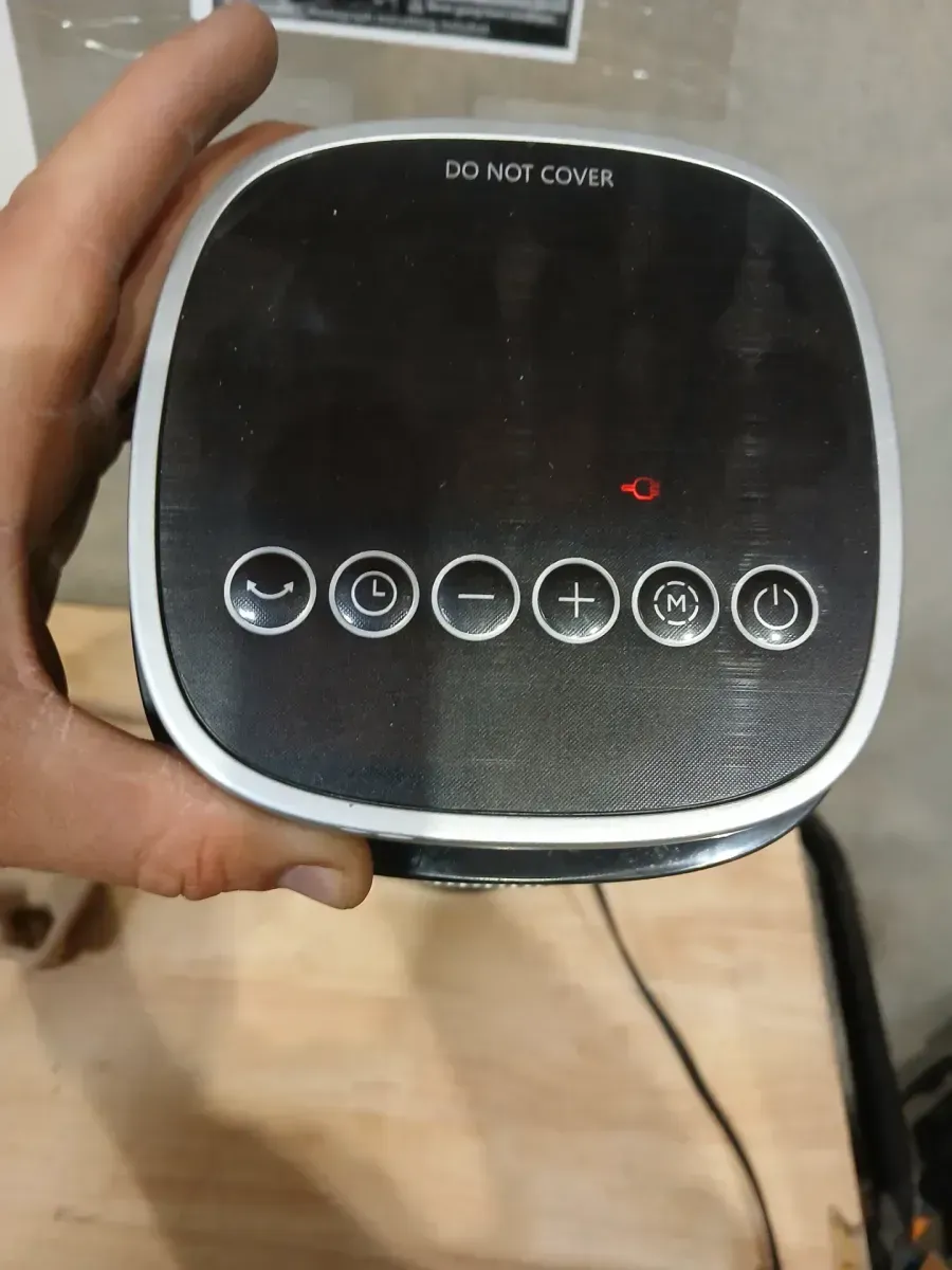 Pelonis 1500-Watt 23 in. Digital Tower Indoor Ceramic Heater Quiet Operation w/ Safety Overheat Protection and Fan Mode in Black - image 5