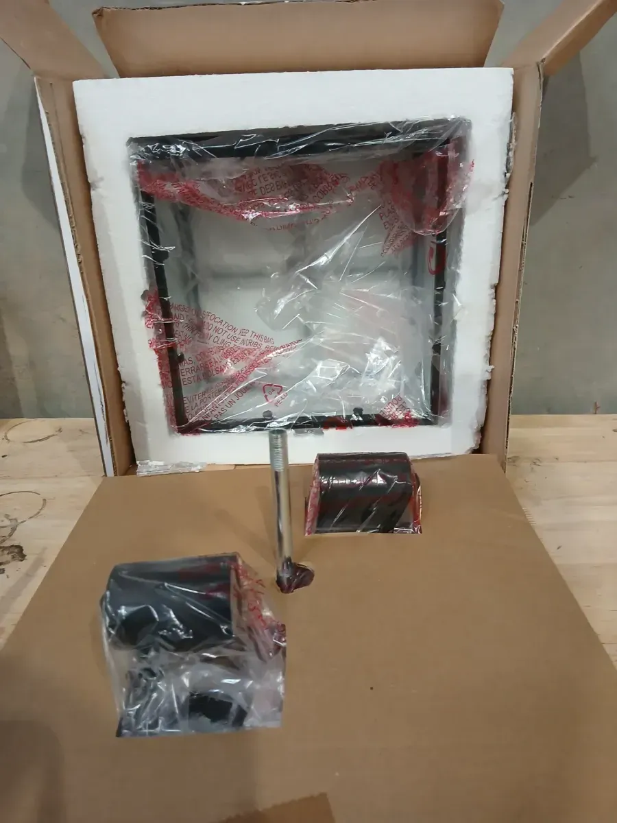 Orwell 2-Light Textured Black Outdoor Flushmount - image 3