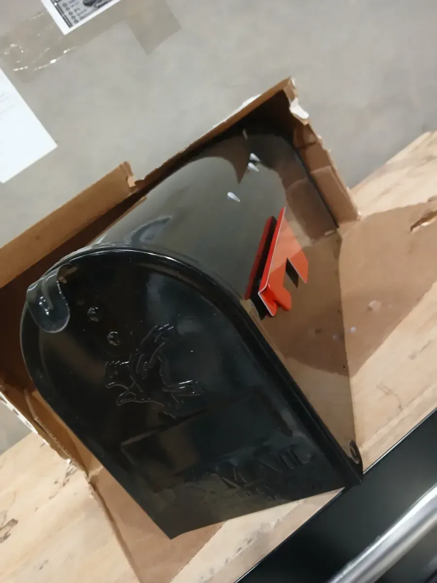 Architectural Mailboxes Elite Black, Medium, Steel, Post Mount Mailbox - image 3