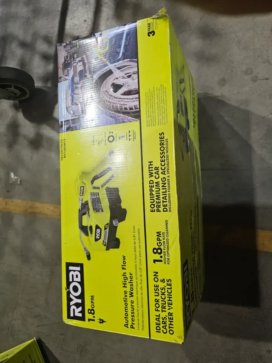 1200 PSI 1.8 GPM Cold Water Automotive High Flow Electric Pressure Washer Kit - image 2