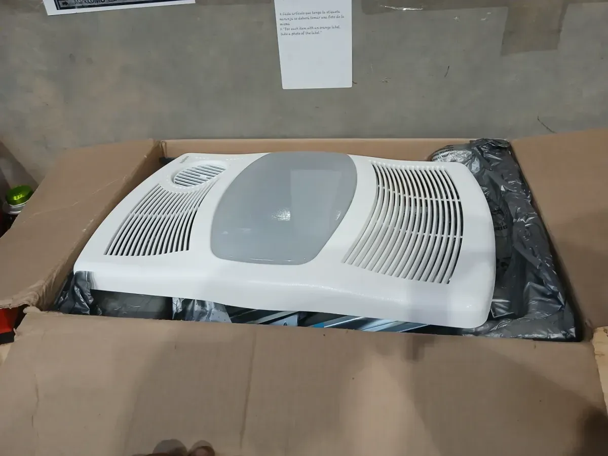 Broan-NuTone 110 CFM Ceiling Bathroom Exhaust Fan with Light and 1500-Watt Heater - image 3