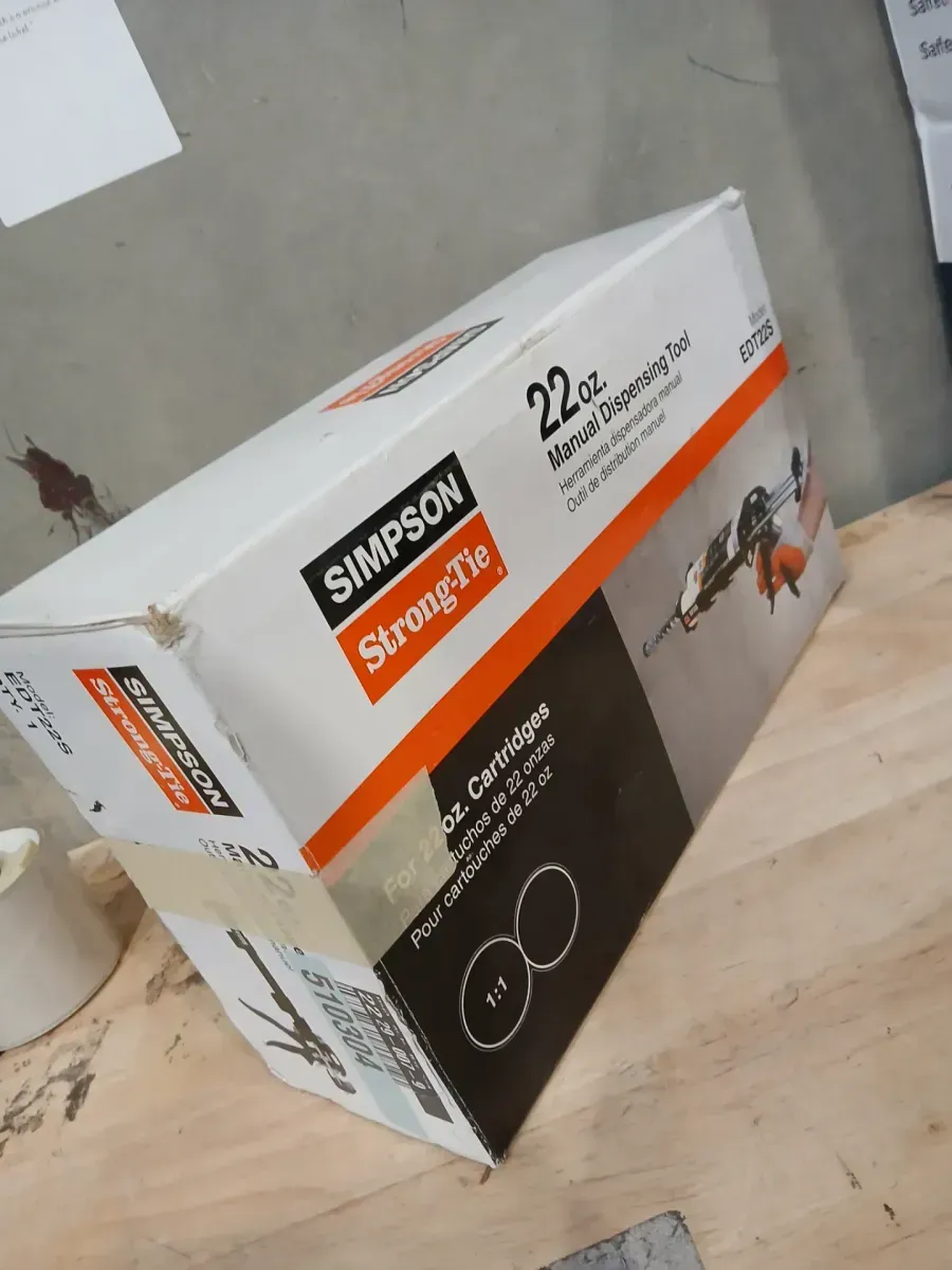 EDT22S Steel Dispensing Tool for 22 oz. Adhesive Cartridges - image 2