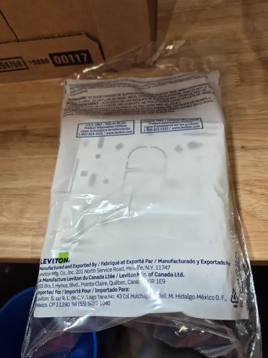 2-Gang 1.45 in. Box Depth Surface Mount Back Box, White 42777-2WB - image 3