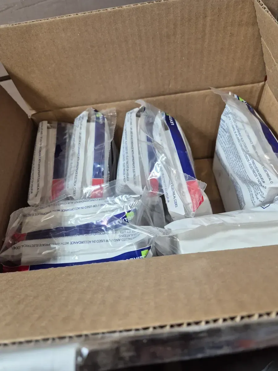 2-Gang 1.45 in. Box Depth Surface Mount Back Box, White 42777-2WB - image 4