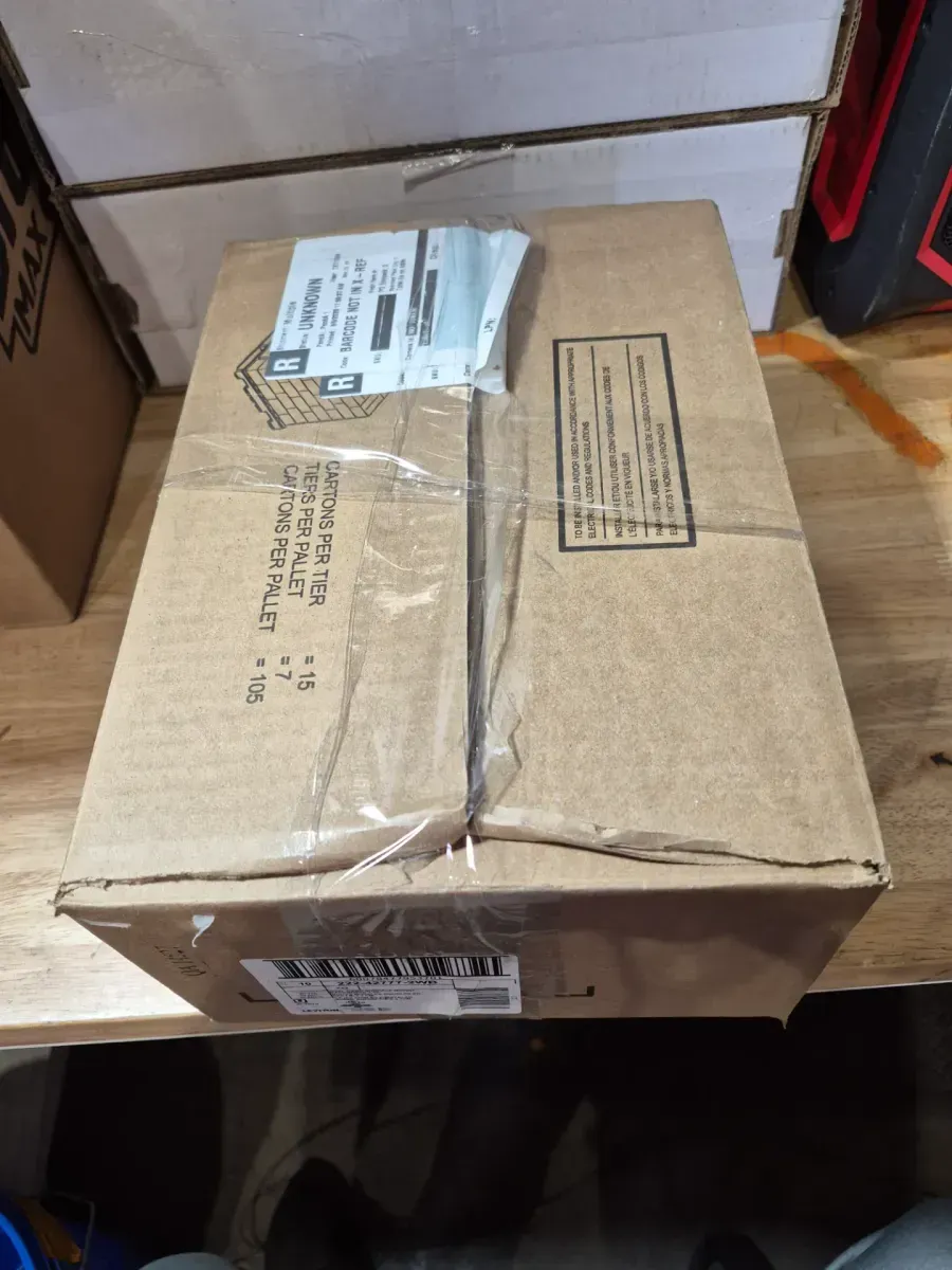 2-Gang 1.45 in. Box Depth Surface Mount Back Box, White 42777-2WB - image 6