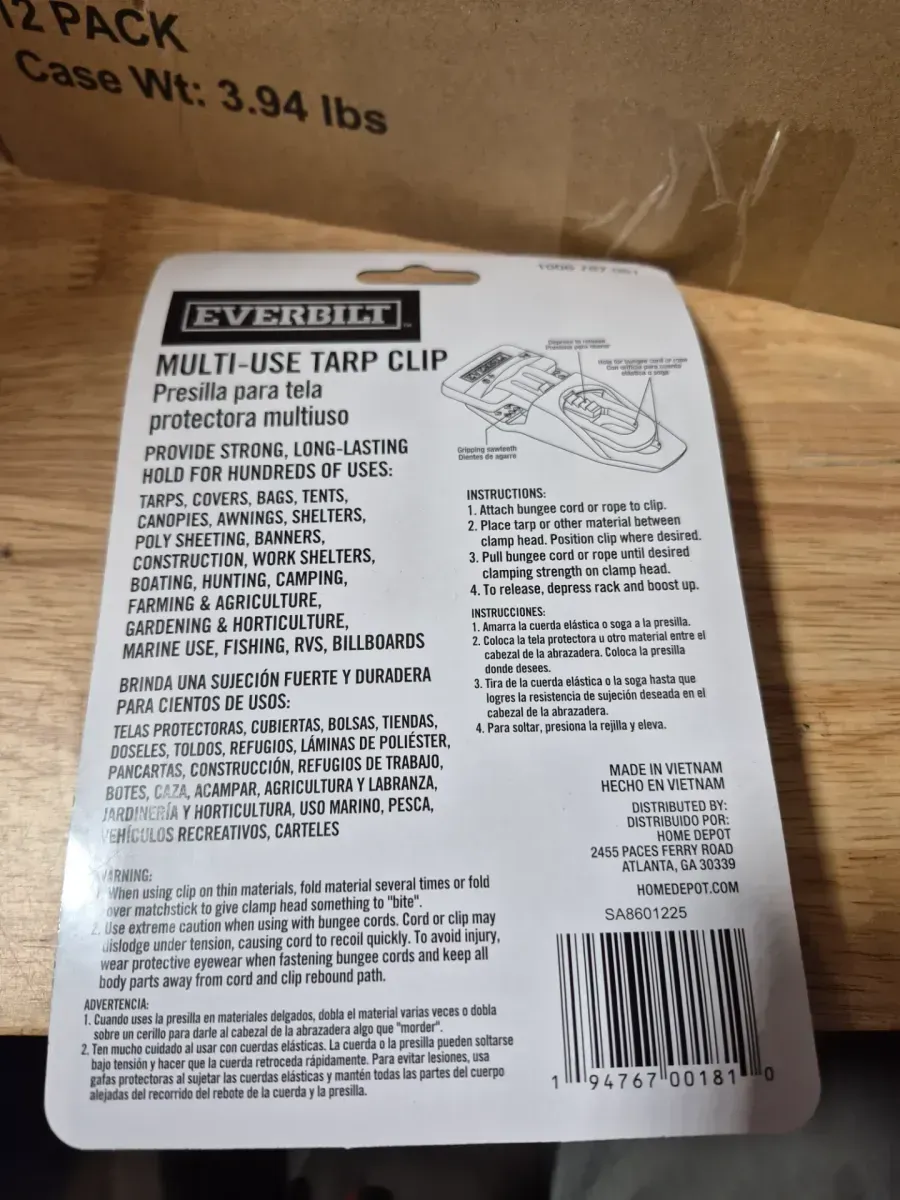 4-Pack Tarp Clips - image 3