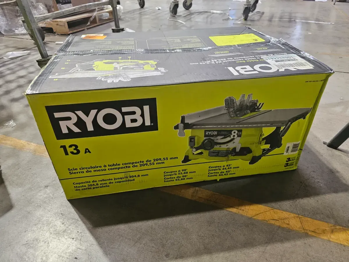 RYOBI 13 Amp 8-1/4 in. Compact Portable Corded Jobsite Table Saw (No Stand) - image 4