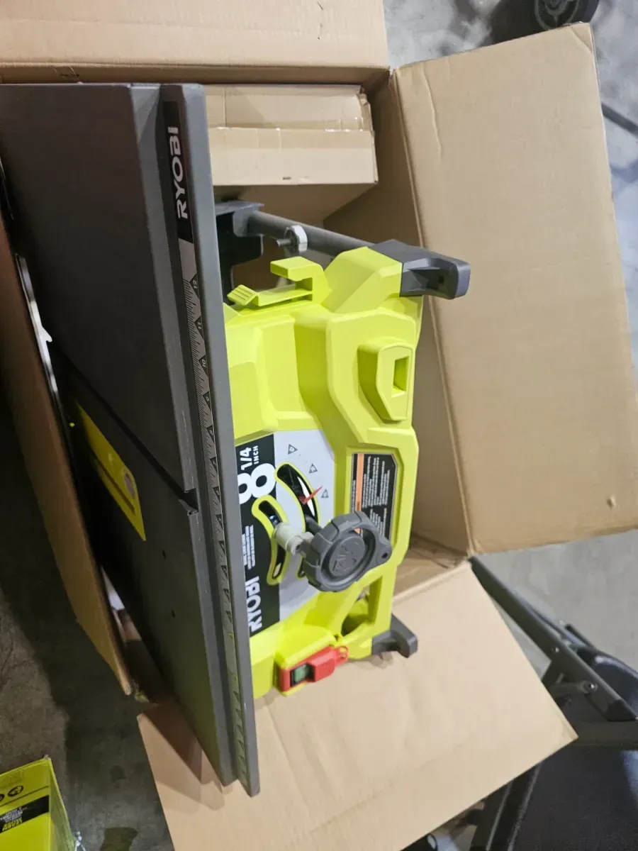 RYOBI 13 Amp 8-1/4 in. Compact Portable Corded Jobsite Table Saw (No Stand) - image 2