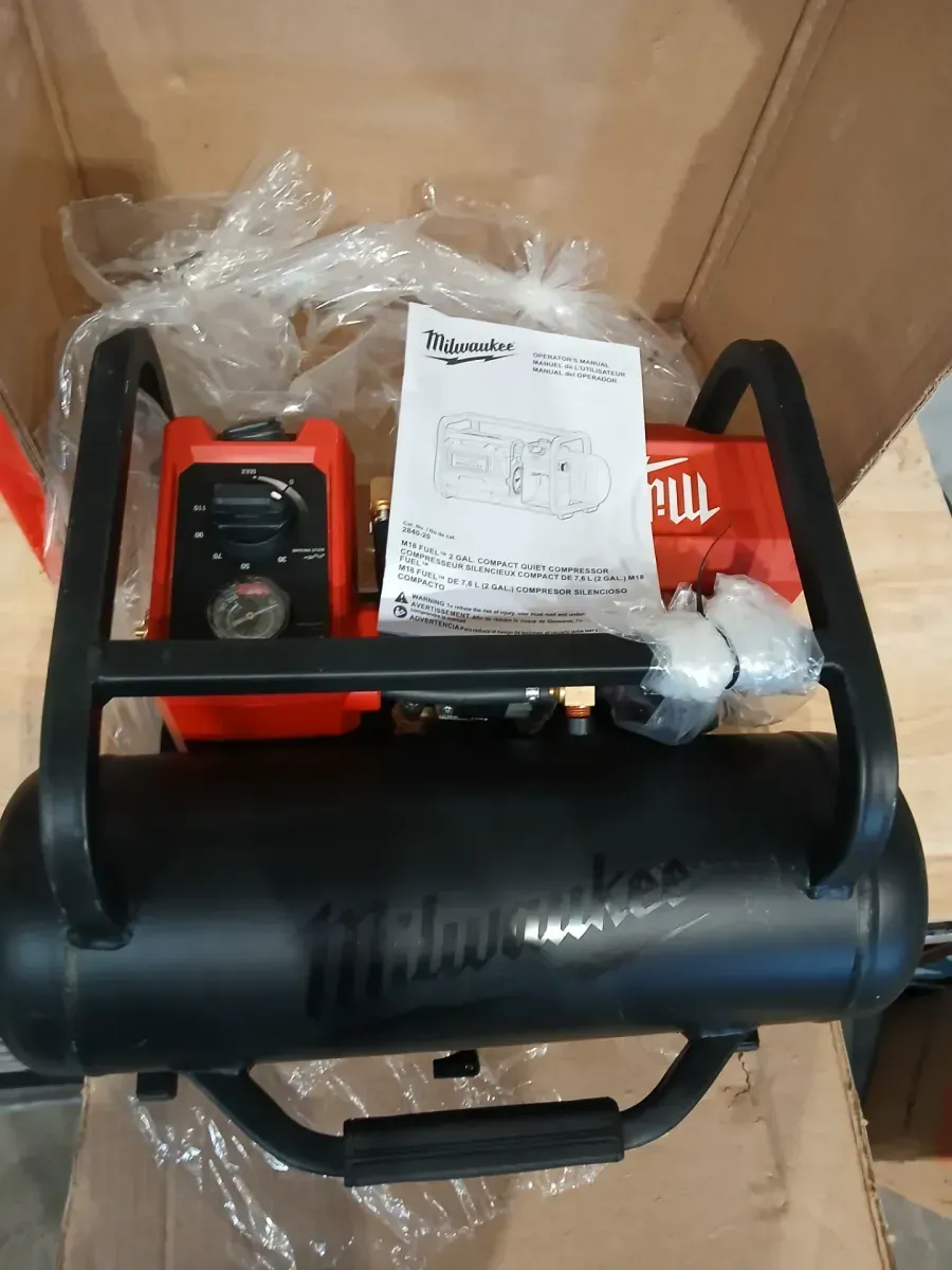 M18 FUEL 18-Volt Lithium-Ion Brushless Cordless 2 Gal. Electric Compact Quiet Compressor (Tool-Only) - image 4