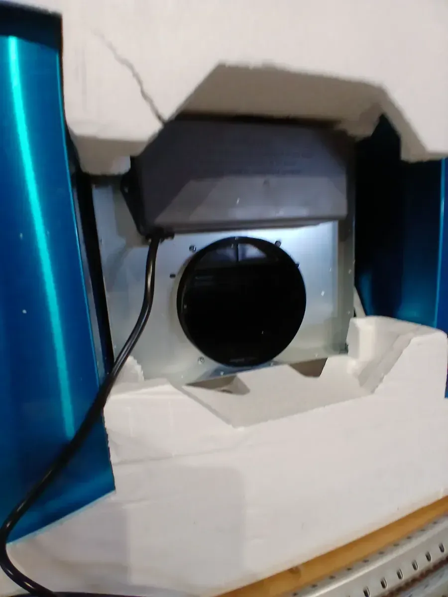 30 in. Convertible Kitchen Island Mount Range Hood in Stainless Steel with Tempered Glass, LED Lights and Carbon Filters - image 5