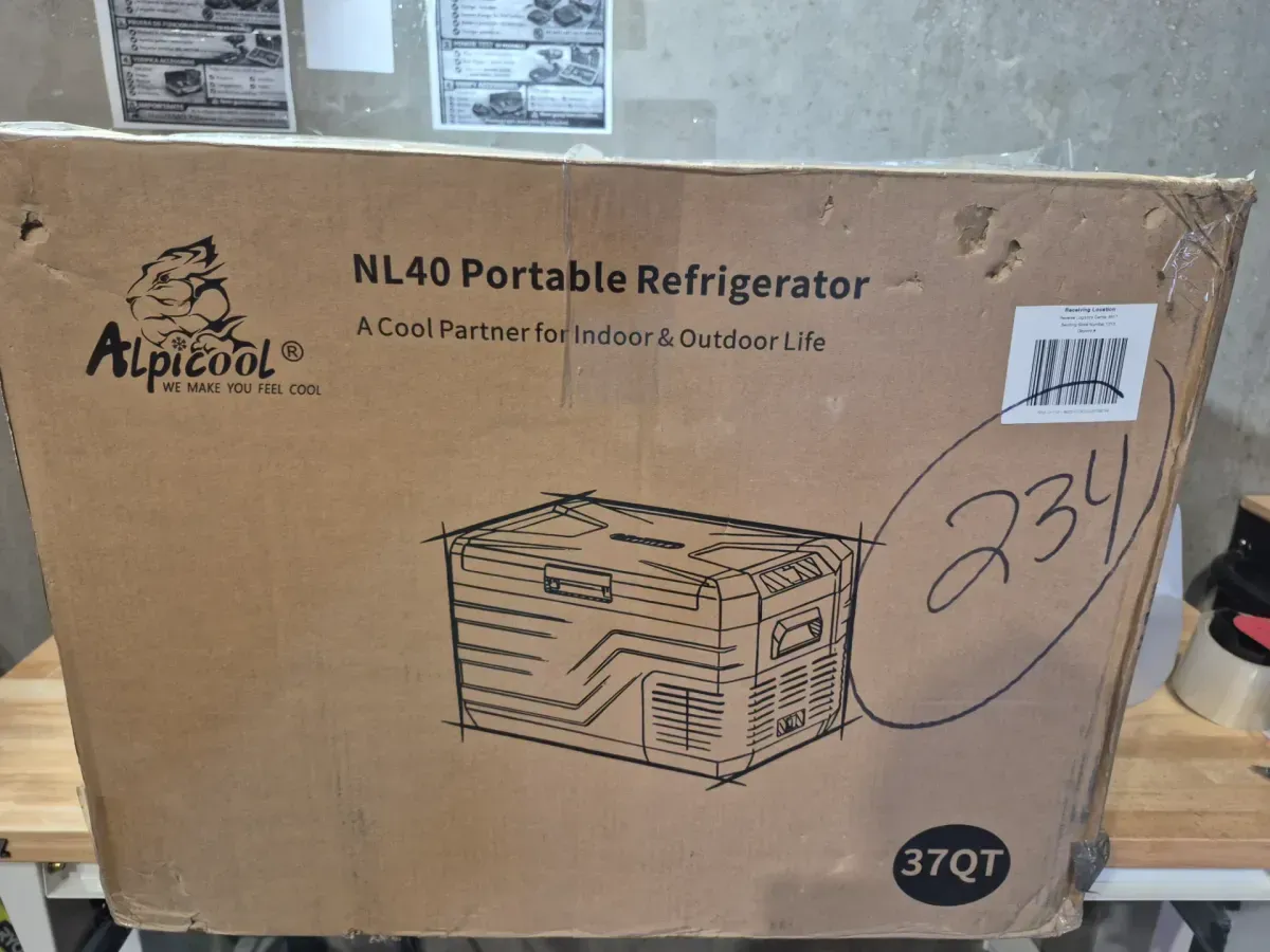 37 Qt. Portable Car Refrigerator 12 Volt Electric Cooler Freezer -4°F~68°F Compressor Fridge Chest Cooler - image 4