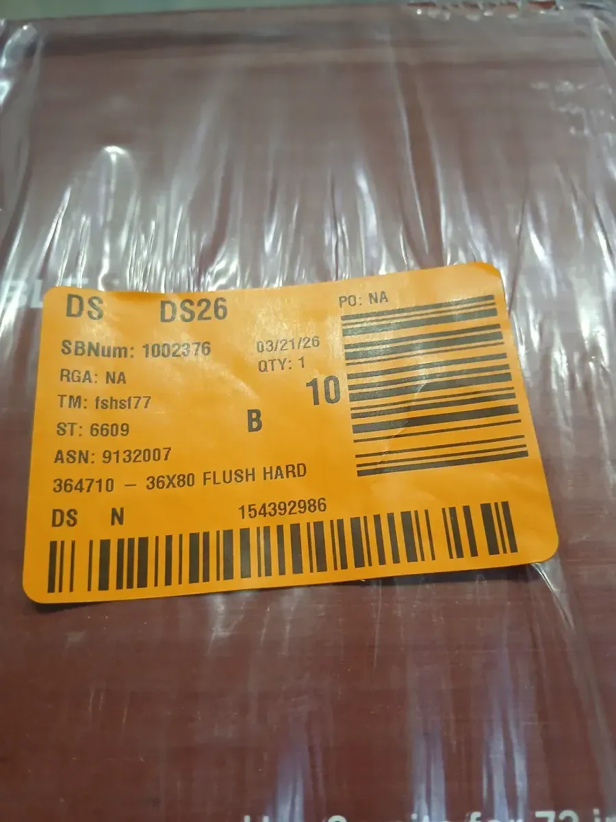 Masonite 36 in. x 80 in. No Panel Flush Hardboard Primed White Hollow-Core Smooth Composite Bi-fold Interior Door - image 6