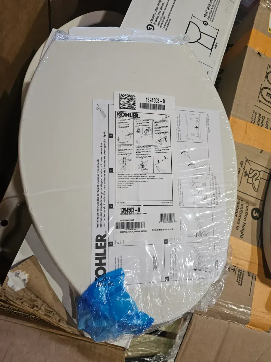 Cimarron 12 in. Rough In 2-Piece 1.28 GFP Single Flush Elongated Toilet in White with Soft Close Seat - image 2