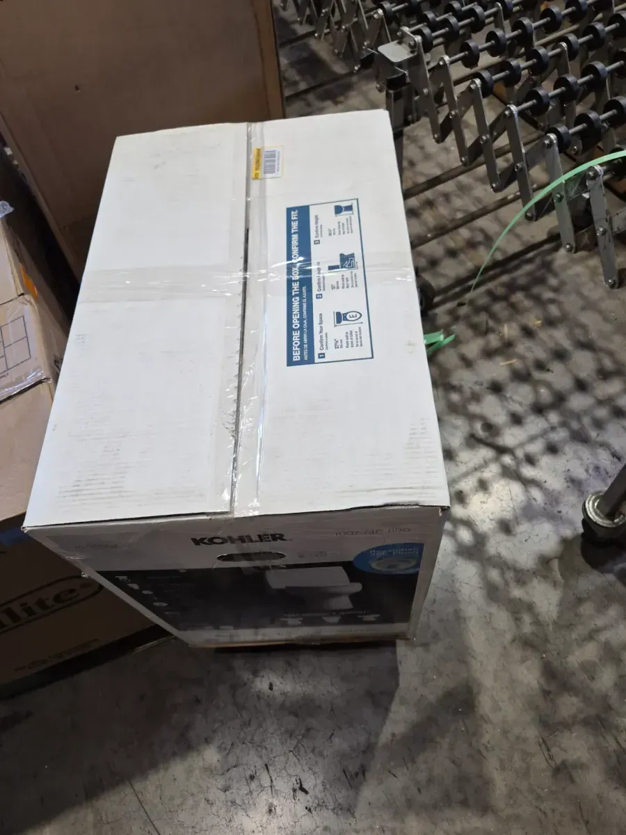 KOHLER Santa Rosa 12 in. Rough In 1-Piece 1.28 GFP Single Flush Elongated Chair Height Toilet in White with Soft Close Seat - image 6