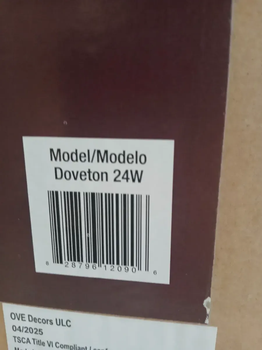 Doveton 24 in. Single Sink Freestanding White Bath Vanity with White Engineered Marble Top (Assembled) - image 9