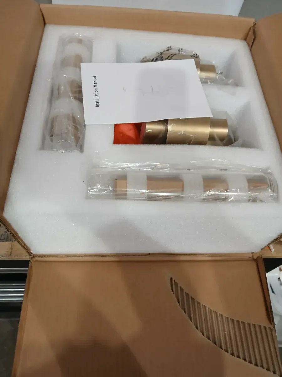 24.8 in. 2-Light Antique Gold Wall Sconce, Vanity light, Modern Wall Light for Living Room, Bathroom, Bedroom (Set of 2) - image 4