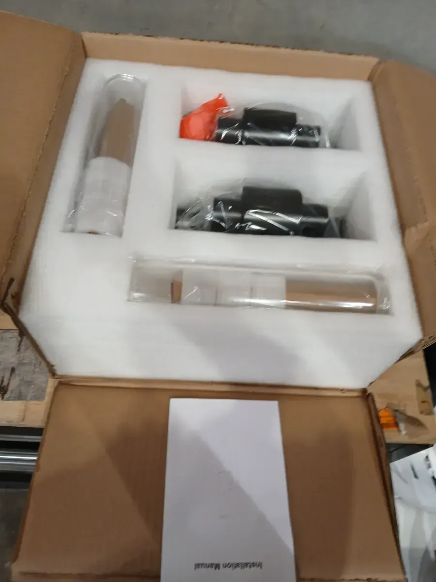 24.8 in. 2-Light Matte Black Wall Sconce, Vanity light, Modern Wall Light for Living Room, Bathroom, Bedroom (Set of 2) - image 6