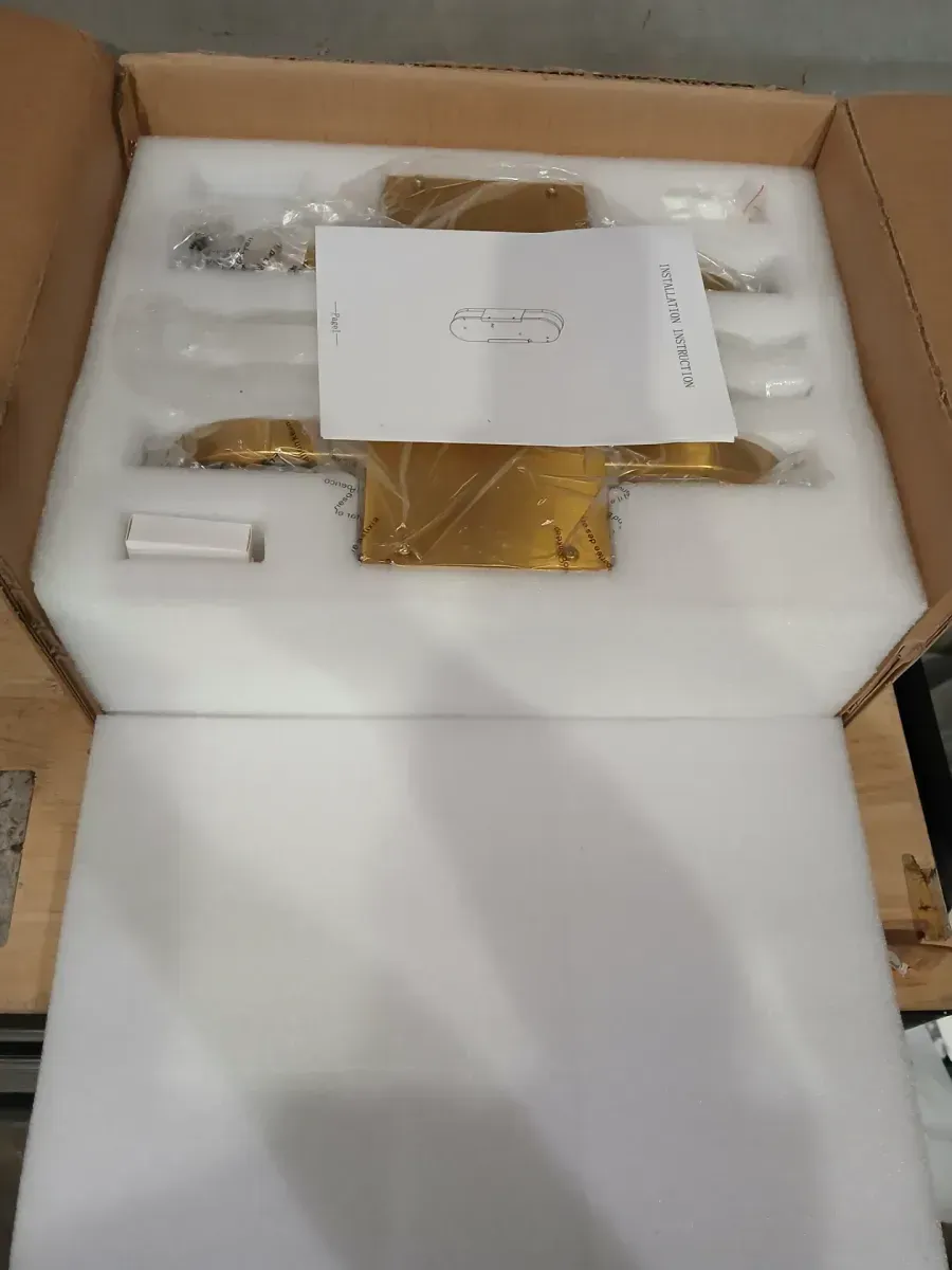 14 in. 2-Lights Gold LED Wall Sconce, Natural Alabaster Modern Wall Light for Bedroom, Bathroom, Living Room(Set of 2) - image 5