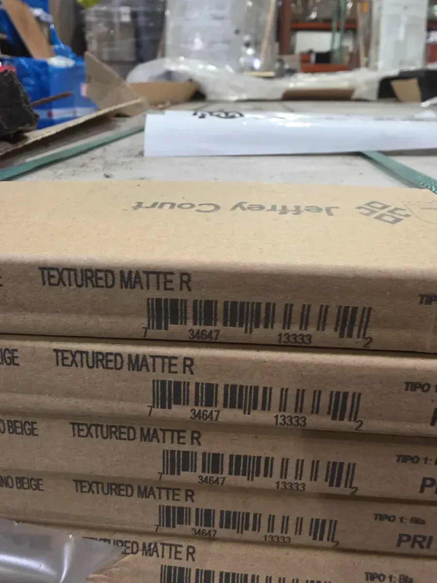 ***Pallet of 24 cases,374 sq/ft***Botticino Beige 24 in. x 48 in. Textured Matte Subway Porcelain Wall and Floor Tile (15.5 sq. ft. /Case) - image 3