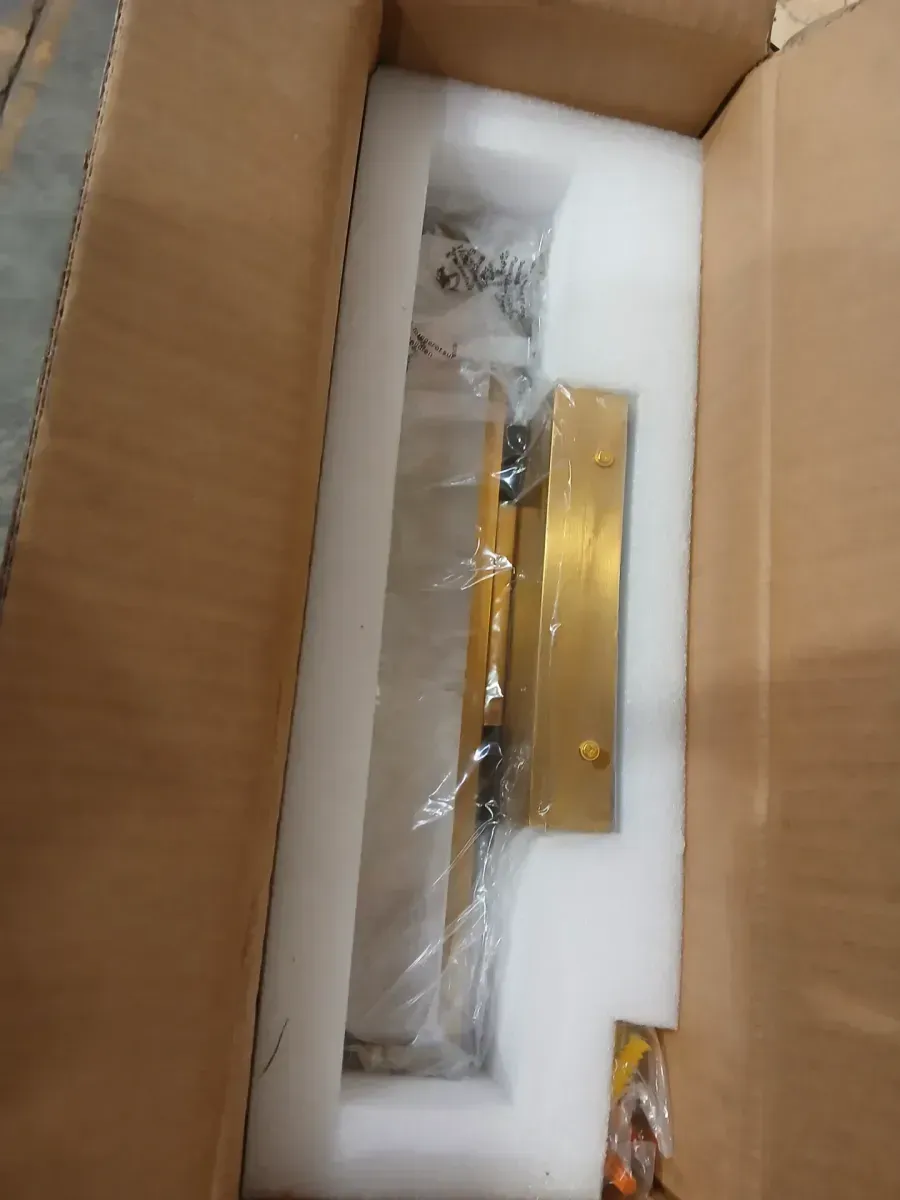 15 in. 1-Light Gold Alabaster Wall Sconce,Modern Natural Marble LED Wall Light for Living Room,Dining Room,Bedroom,1pc - image 6