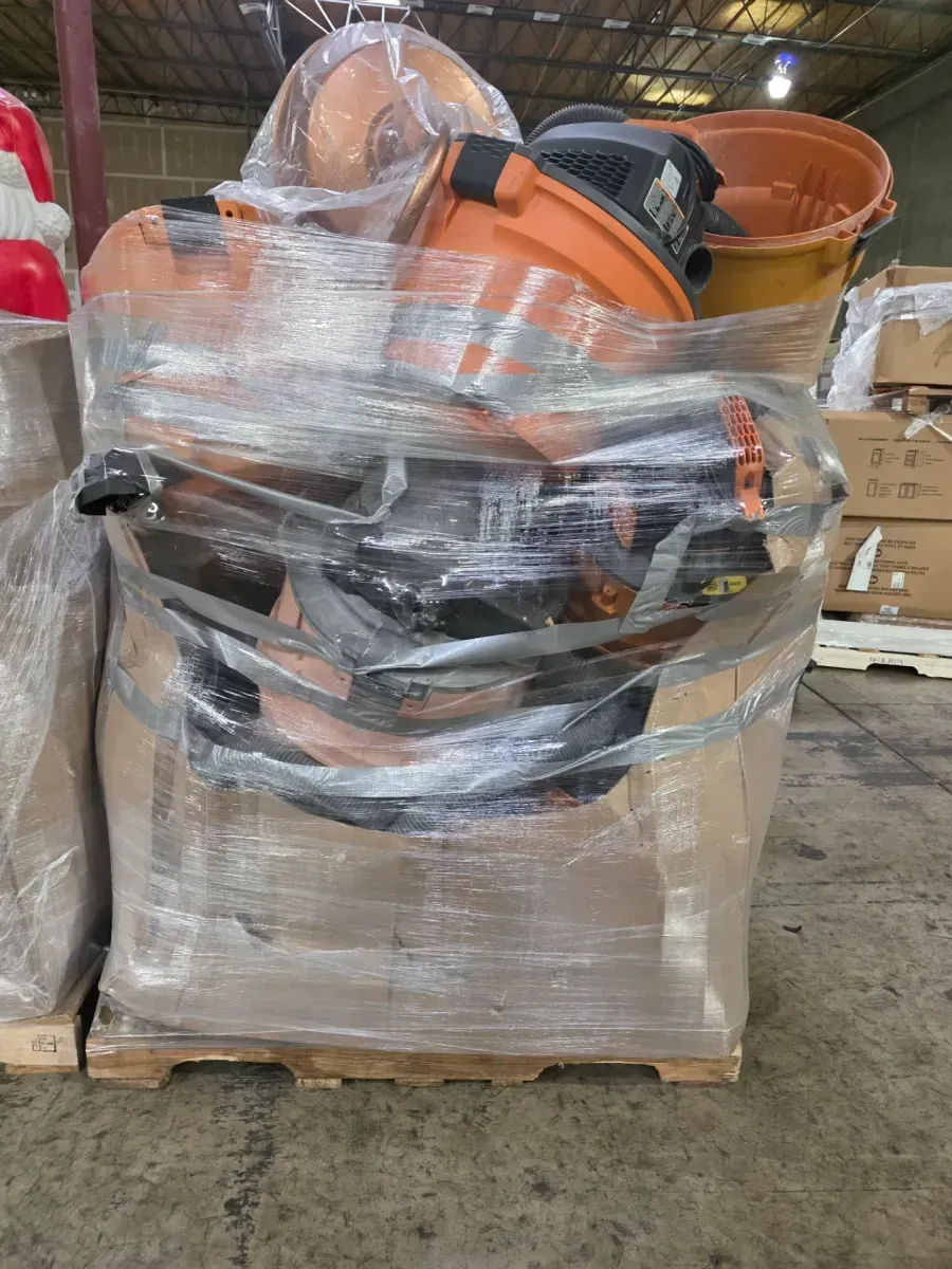 Pallet of RIDGID Wet/Dry Vacuums - image 1