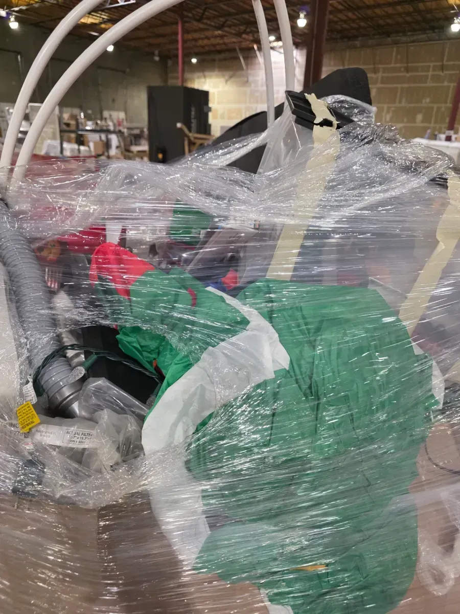 Pallet of Mixed Home Goods and Holiday Decor - image 3