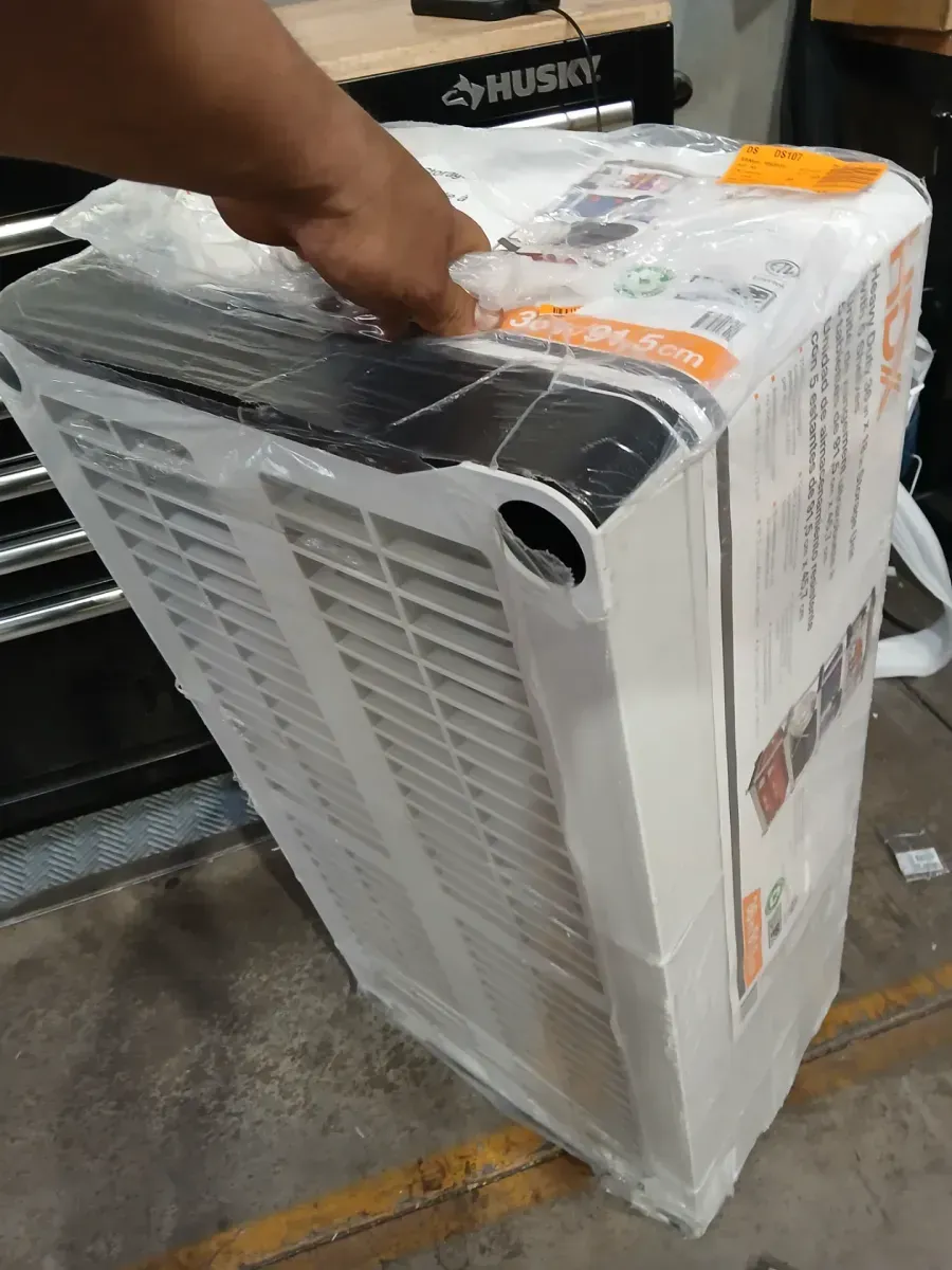 5-Tier Easy Assembly Multi-purpose Plastic Garage Storage Shelving Unit in Gray (36 in. W x 72 in. H x 18 in. D) - image 3