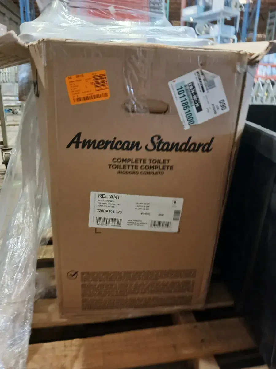 Reliant 12 in. Rough In 2-Piece 1.28 GPF Single Flush Round Toilet with Slow Close Seat in White - image 2