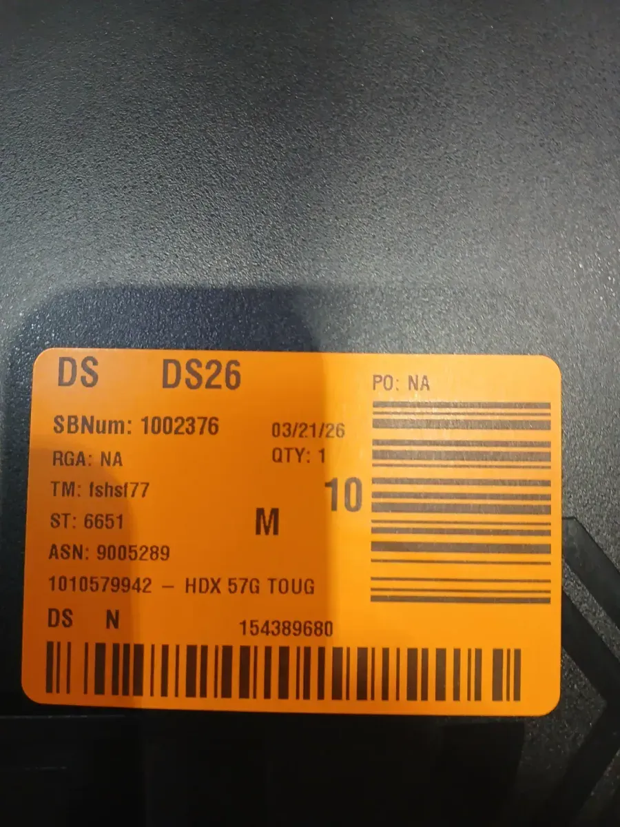 HDX 57 Gal. Tough Storage Tote in Black with Yellow Lid - image 5