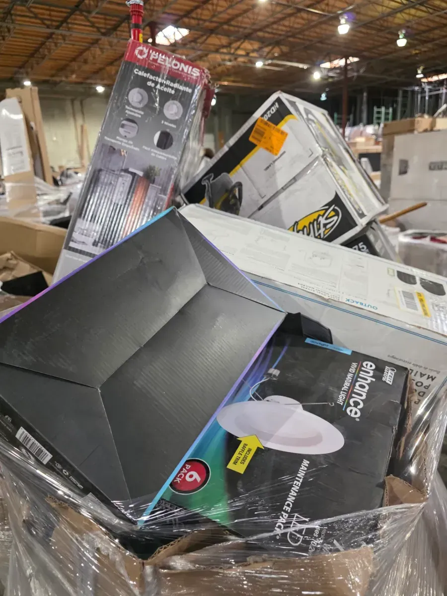 Mixed Pallet of Heaters, Appliances, Lighting, and Tools - image 3