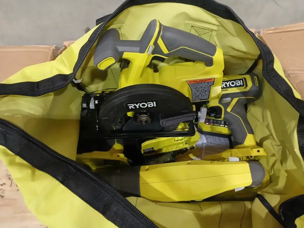 ONE+ 18V Cordless 6-Tool Combo Kit with 1.5 Ah Battery, 4.0 Ah Battery, and Charger - image 12