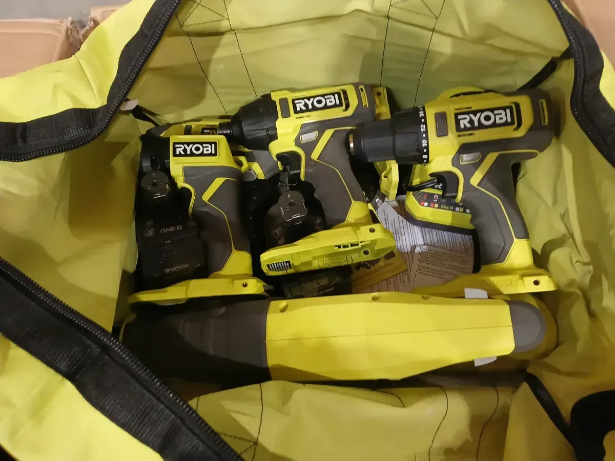 ONE+ 18V Cordless 6-Tool Combo Kit with 1.5 Ah Battery, 4.0 Ah Battery, and Charger - image 11