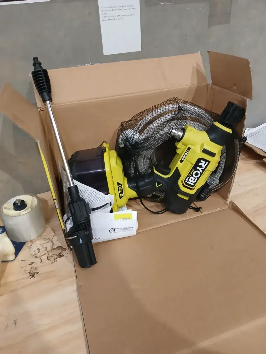 ONE+ HP 18V Brushless EZClean 600 PSI 0.7 GPM Cordless Cold Water Power Cleaner (Tool Only) - image 3