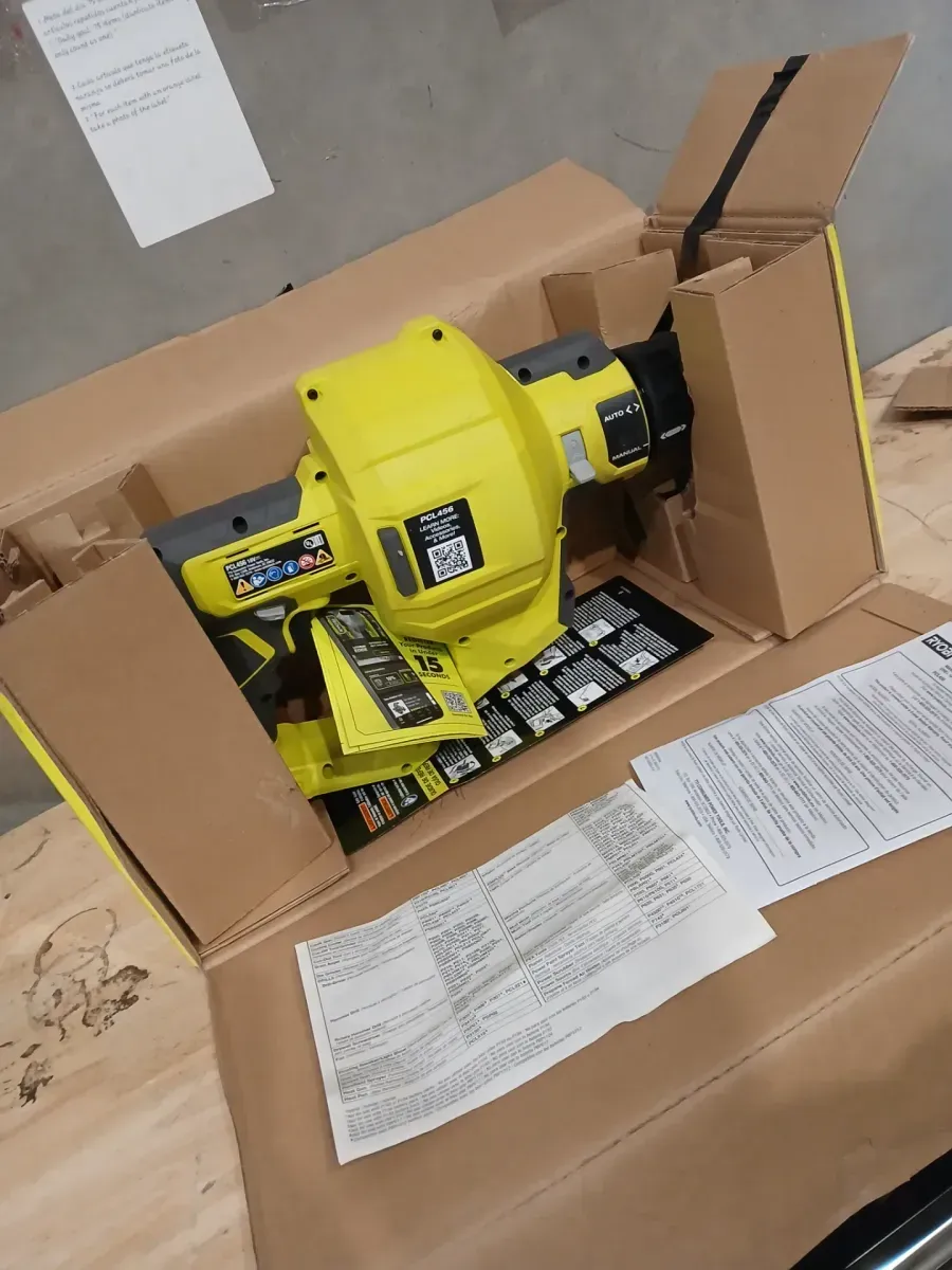 RYOBI ONE+ 18V Cordless Drain Auger with 25 ft Cable, LED Light, Auto Feed/Retract, Cable Lock, Enclosed Drum (Tool Only) - image 6