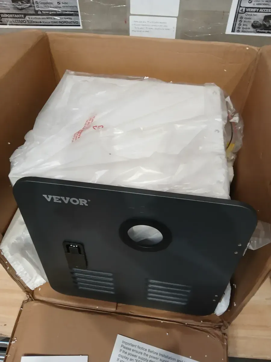 RV Tankless Water Heater, Instant Shower with 15 x 15 in. Black Door and Remote Controller, 55000BTU Optimized Hot Water - image 4