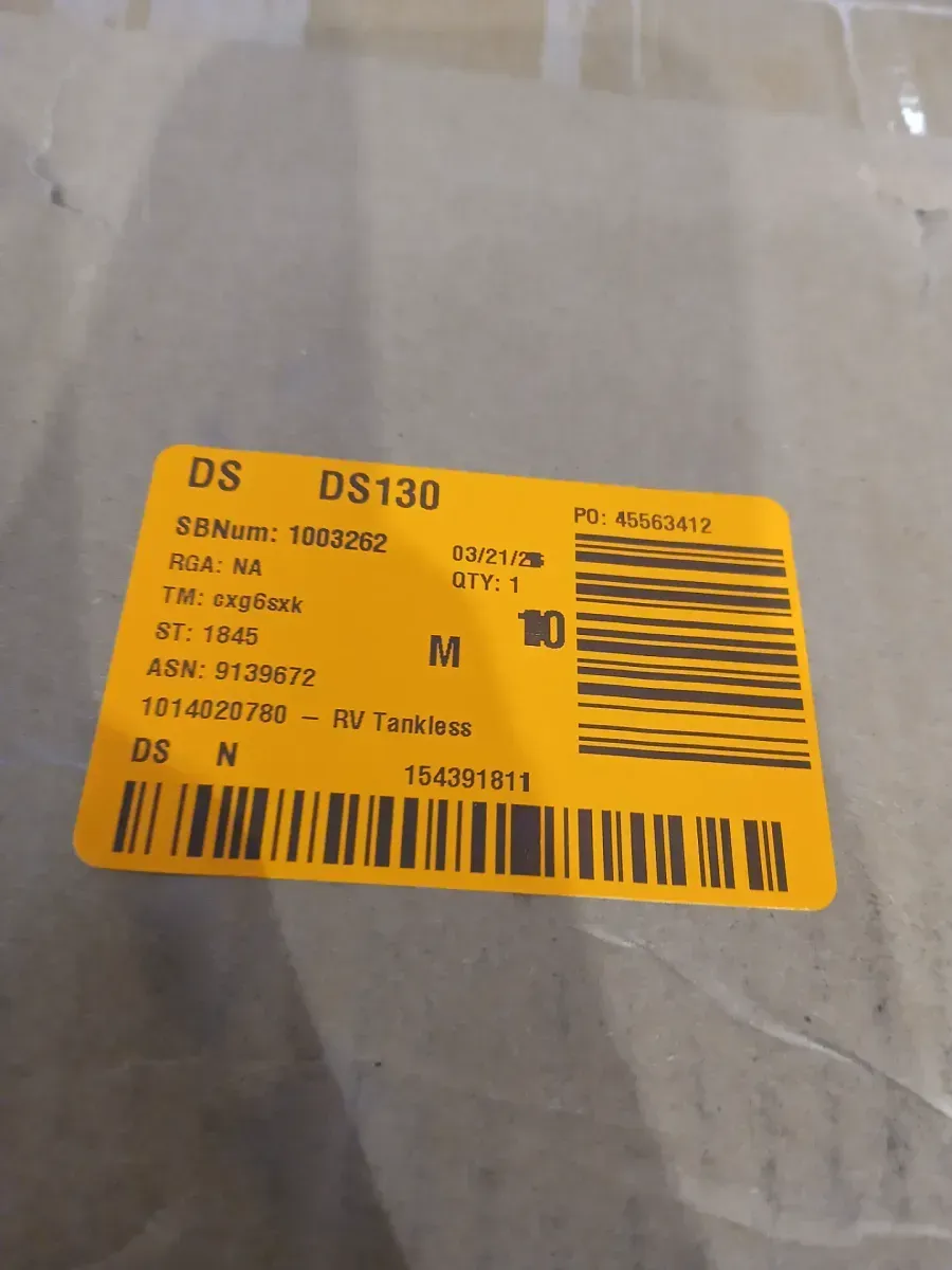 RV Tankless Water Heater, Instant Shower with 15 x 15 in. Black Door and Remote Controller, 55000BTU Optimized Hot Water - image 6