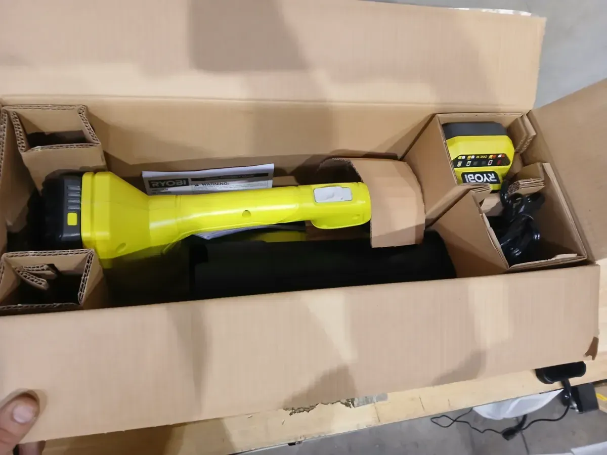 ONE+ 18V 90 MPH 250 CFM Cordless Battery Leaf Blower/Sweeper with 2.0 Ah Battery and Charger - image 5