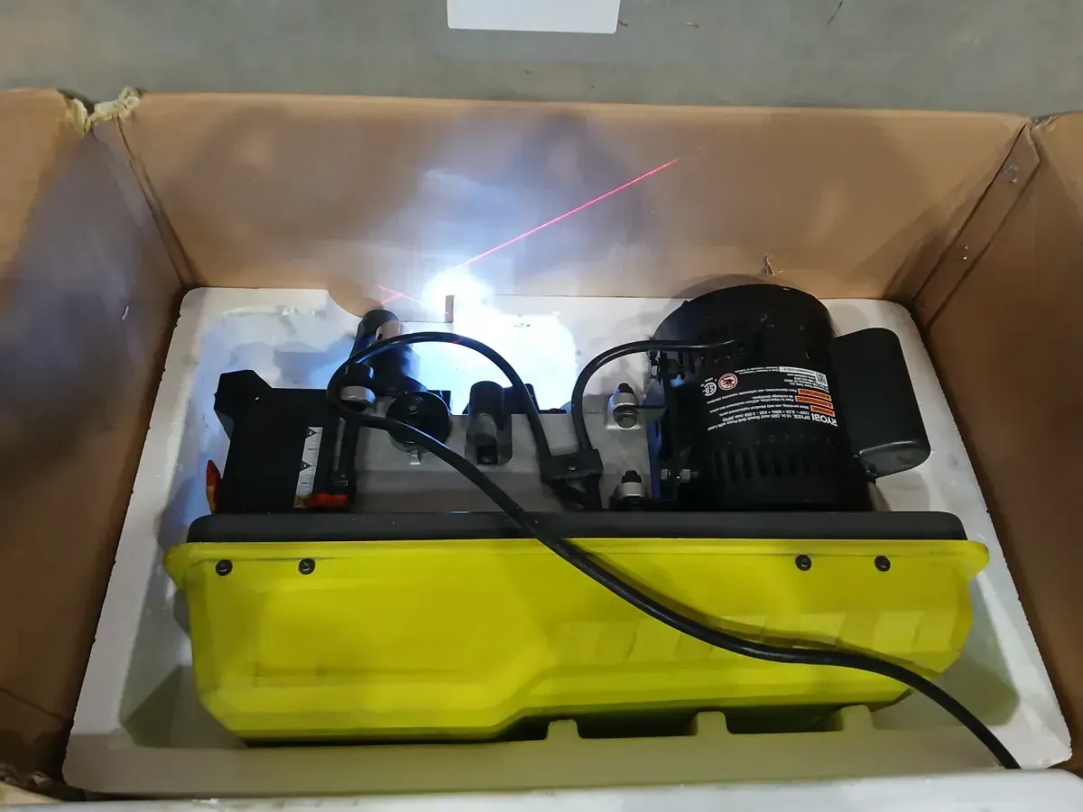 10 in. 5 Speed Drill Press with EXACTLINE Laser Alignment System - image 5