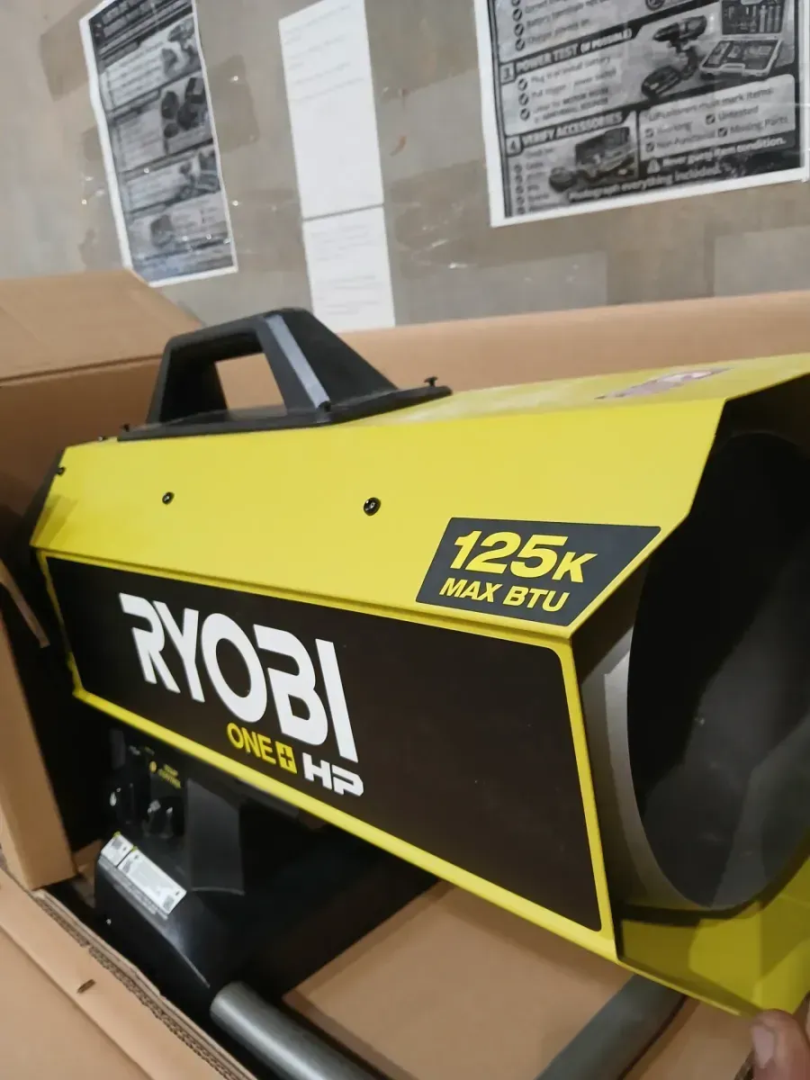 ONE+ HP 18V Brushless Cordless 125K BTU Hybrid Forced Air Propane Heater (Tool Only) - image 4